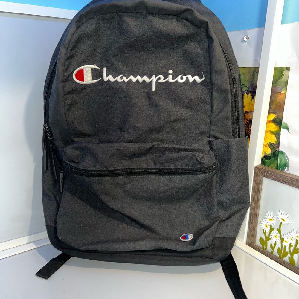 Champion Classic Black Backpack
